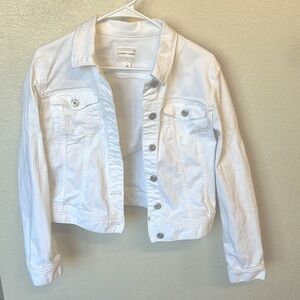 {Melrose and Market} White denim jacket